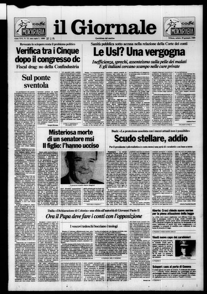 Il giornale : quotidiano del mattino